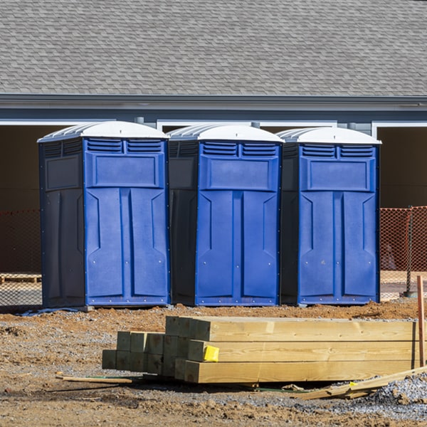 how do you ensure the portable restrooms are secure and safe from vandalism during an event in Tilton Illinois